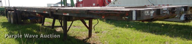 image for item HA9152 1978 Aztec Flatbed trailer