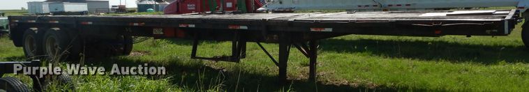 image for item HA9152 1978 Aztec Flatbed trailer