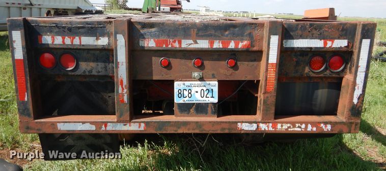 image for item HA9152 1978 Aztec Flatbed trailer