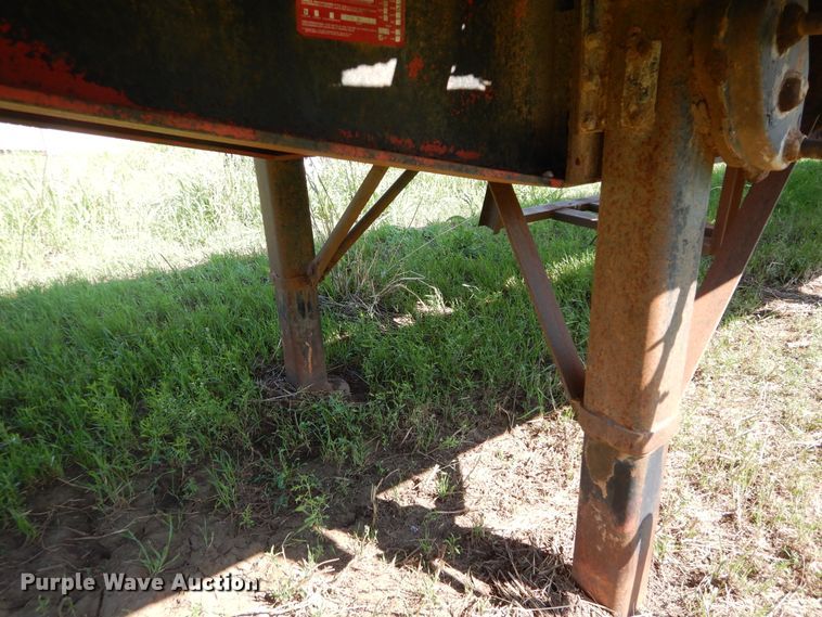 image for item HA9152 1978 Aztec Flatbed trailer