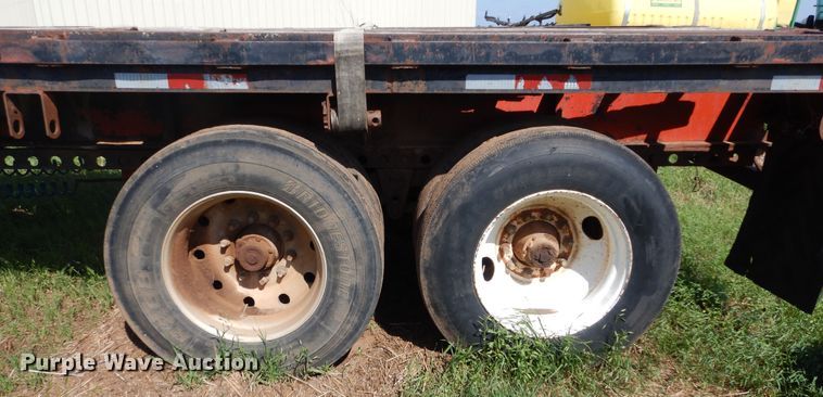 image for item HA9152 1978 Aztec Flatbed trailer