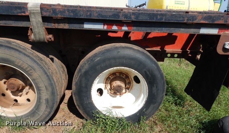 image for item HA9152 1978 Aztec Flatbed trailer