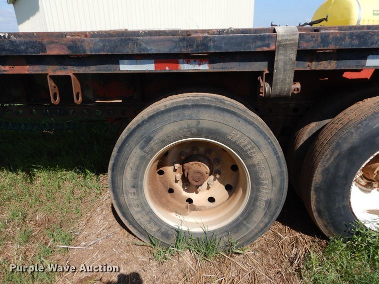 image for item HA9152 1978 Aztec Flatbed trailer