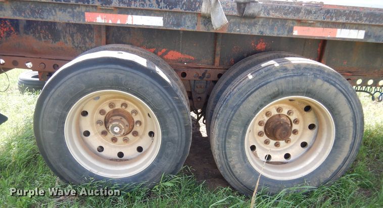 image for item HA9152 1978 Aztec Flatbed trailer