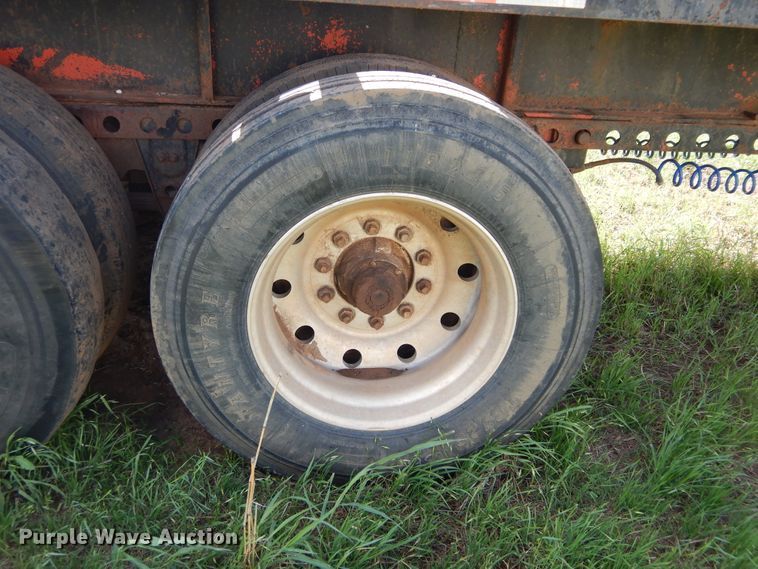 image for item HA9152 1978 Aztec Flatbed trailer