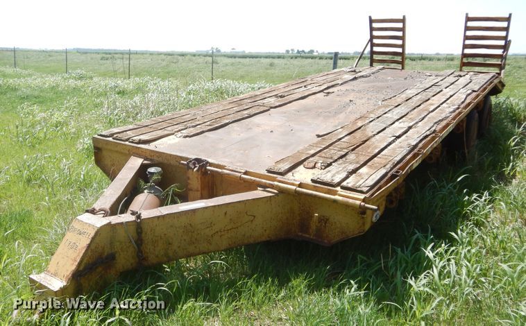 image for item HA9153 Shop built equipment trailer