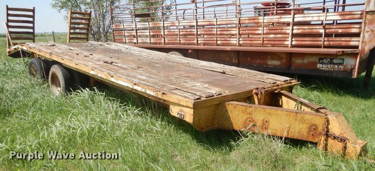 image for item HA9153 Shop built equipment trailer