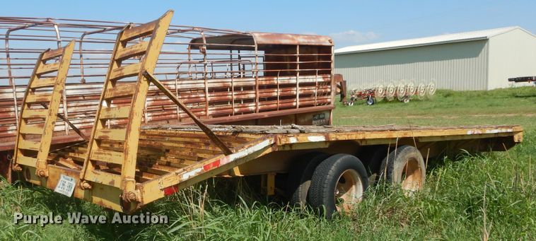 image for item HA9153 Shop built equipment trailer
