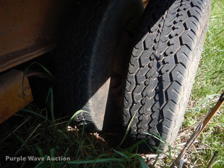 image for item HA9153 Shop built equipment trailer