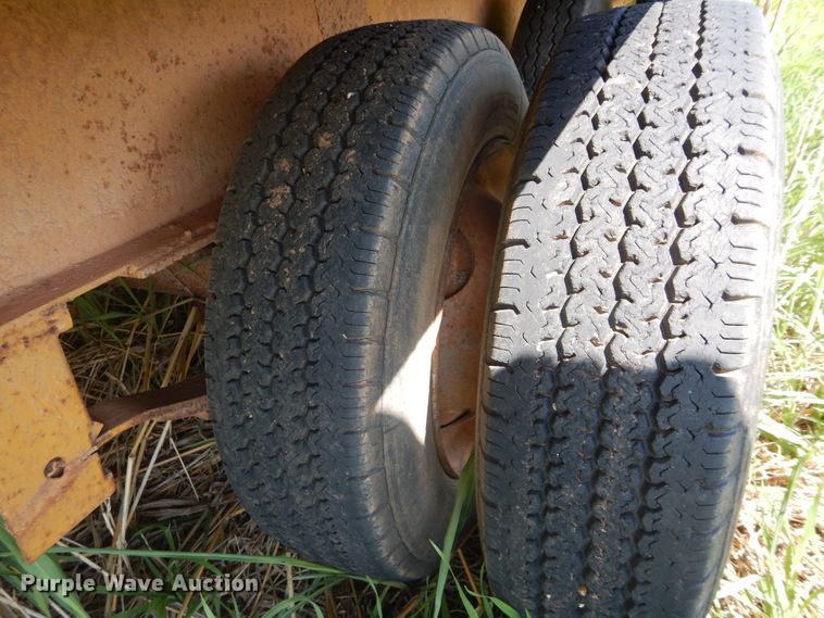 image for item HA9153 Shop built equipment trailer