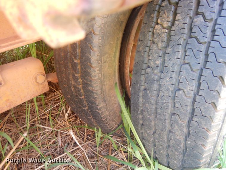 image for item HA9153 Shop built equipment trailer
