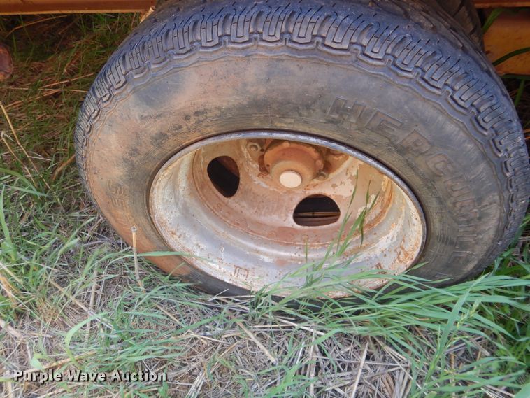 image for item HA9153 Shop built equipment trailer