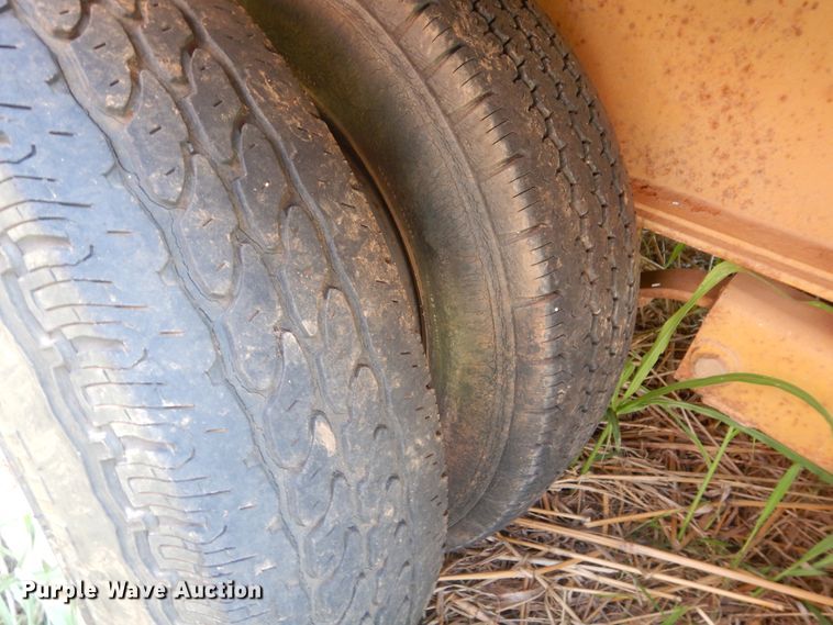 image for item HA9153 Shop built equipment trailer