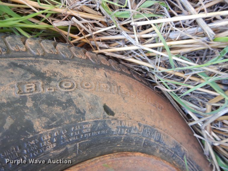 image for item HA9153 Shop built equipment trailer