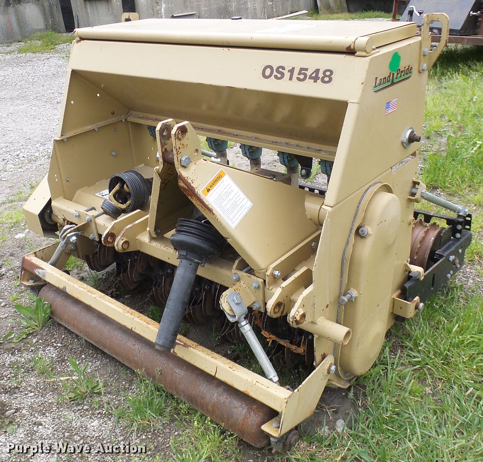 Land Pride OS1548 notill seeder in Stanberry, MO Item DG5702 sold