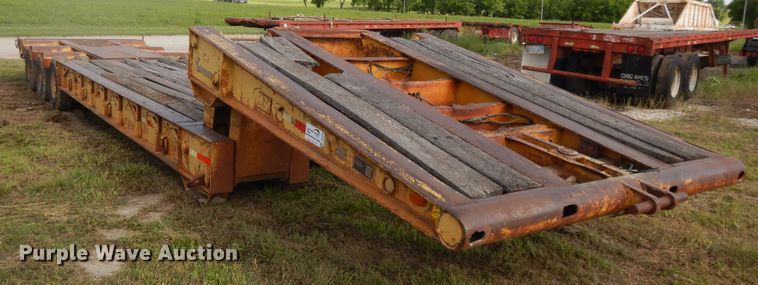 image for item DE5729 1980 Load Craft L3-40-SFC equipment trailer
