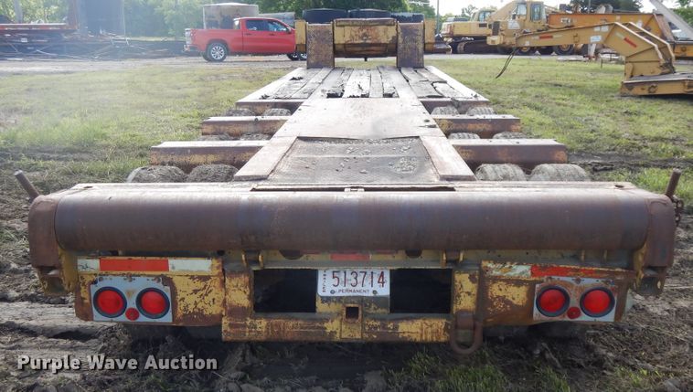 image for item DE5729 1980 Load Craft L3-40-SFC equipment trailer