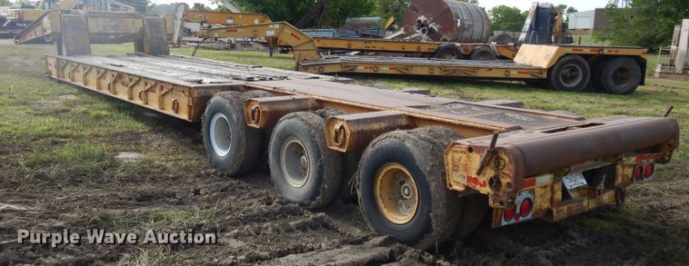 image for item DE5729 1980 Load Craft L3-40-SFC equipment trailer