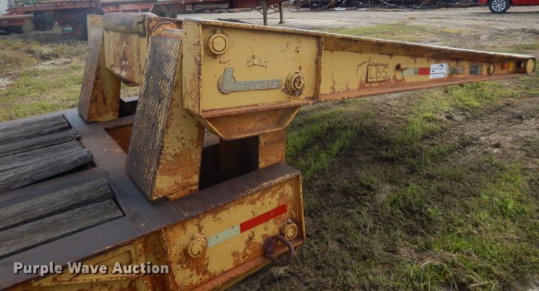 image for item DE5729 1980 Load Craft L3-40-SFC equipment trailer