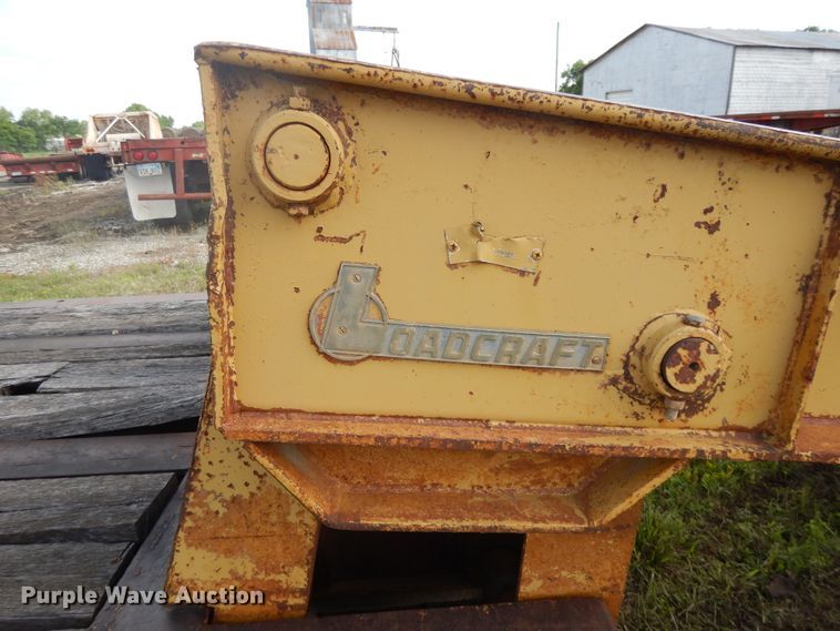 image for item DE5729 1980 Load Craft L3-40-SFC equipment trailer