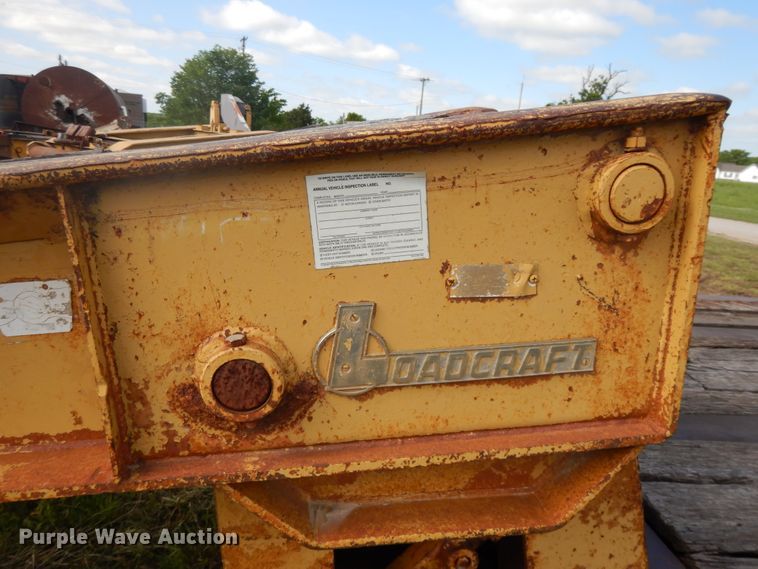 image for item DE5729 1980 Load Craft L3-40-SFC equipment trailer