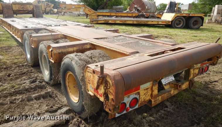 image for item DE5729 1980 Load Craft L3-40-SFC equipment trailer