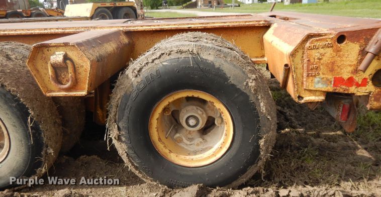 image for item DE5729 1980 Load Craft L3-40-SFC equipment trailer