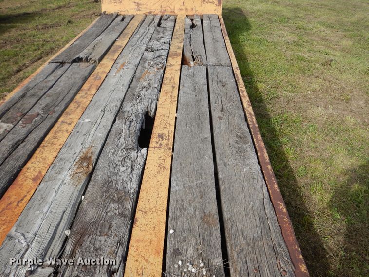 image for item DE5730 1961 Lacrosse RG-26-35 lowboy equipment trailer