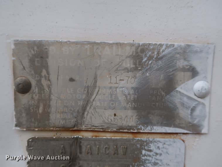 image for item DH0914 1971 Trailmobile dry van trailer