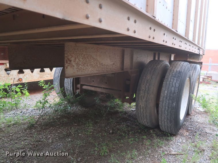 image for item DH0915 1977 Fruehauf E8-8801-42 dry van trailer