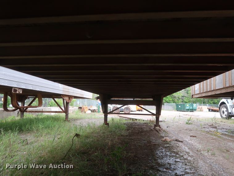 image for item DH0915 1977 Fruehauf E8-8801-42 dry van trailer