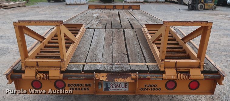 image for item DH0916 2006 Econoline MP1223DE equipment trailer