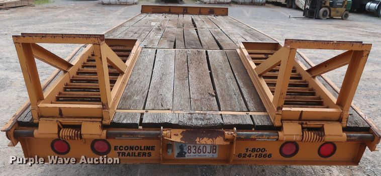 image for item DH0916 2006 Econoline MP1223DE equipment trailer