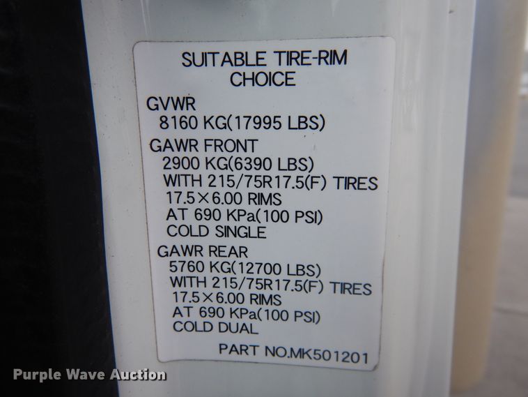 image for item GE9414 2012 Mitsubishi Fuso FE180  box truck