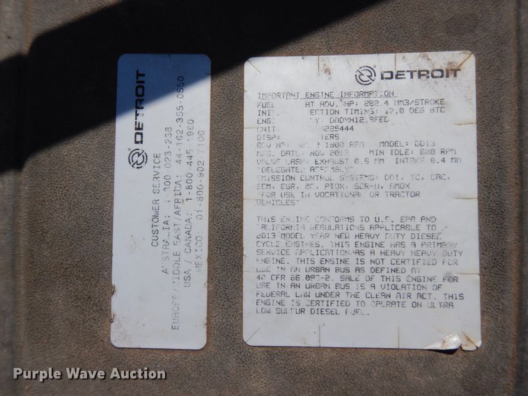 image for item GE9427 2014 Western Star 4900SB semi truck