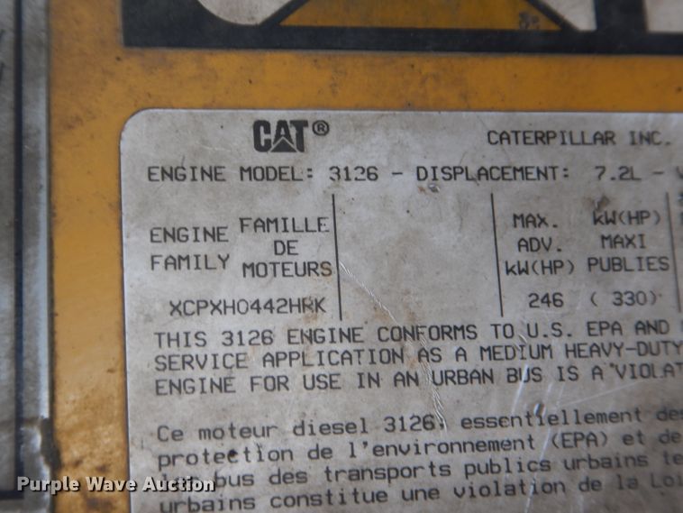 image for item GO9671 2000 Kenworth T300  truck cab and chassis