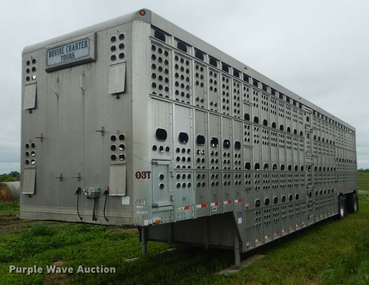 image for item GO9695 2008 Eby livestock trailer