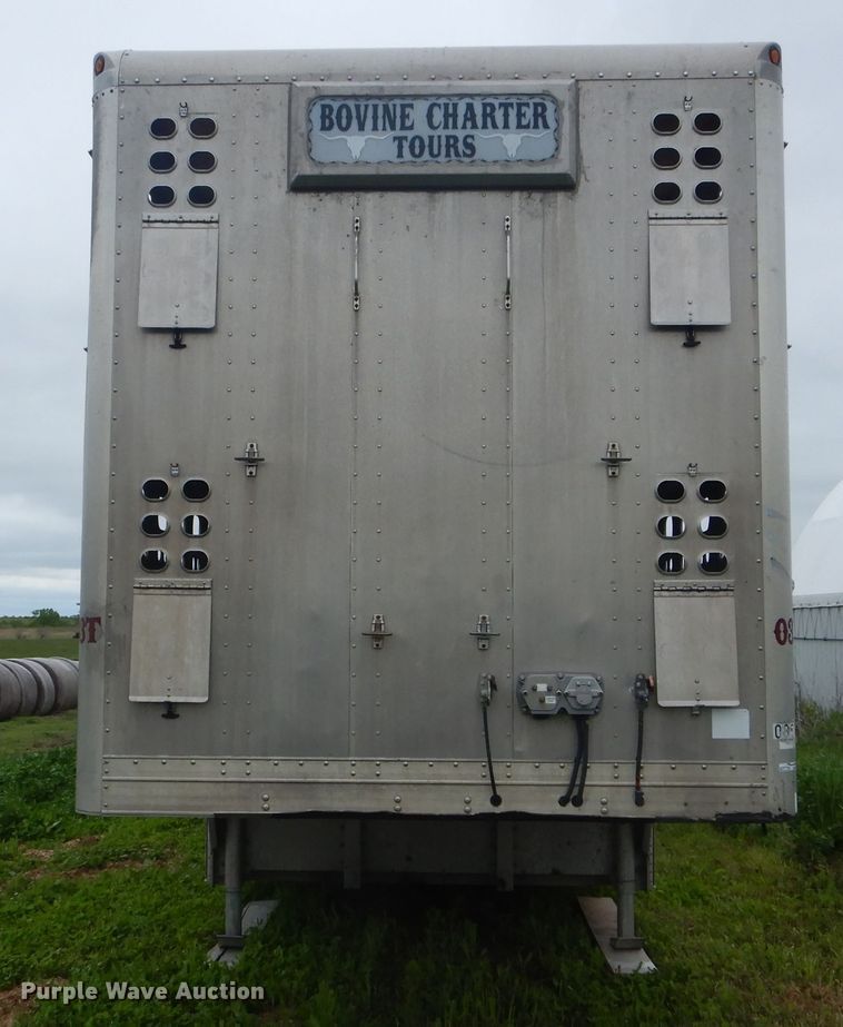 image for item GO9695 2008 Eby livestock trailer