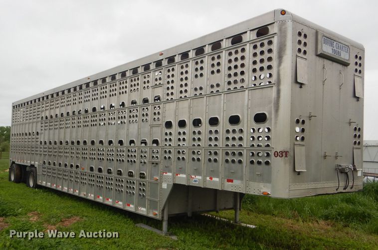 image for item GO9695 2008 Eby livestock trailer