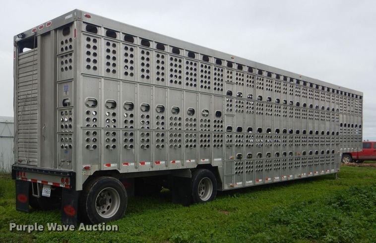 image for item GO9695 2008 Eby livestock trailer