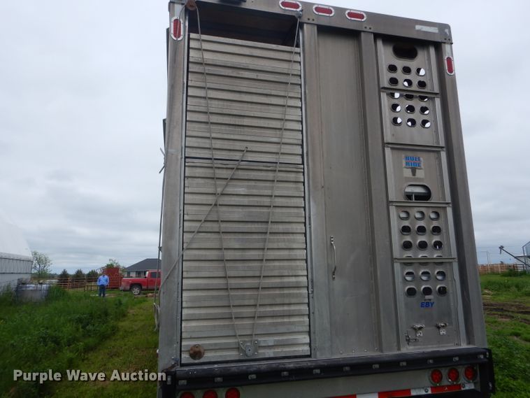 image for item GO9695 2008 Eby livestock trailer
