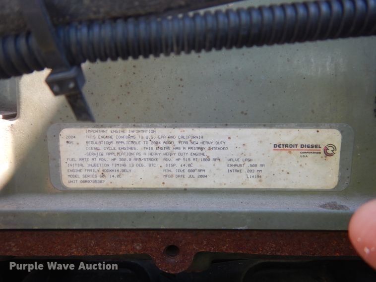 image for item GW9957 2005 Freightliner Columbia  semi truck