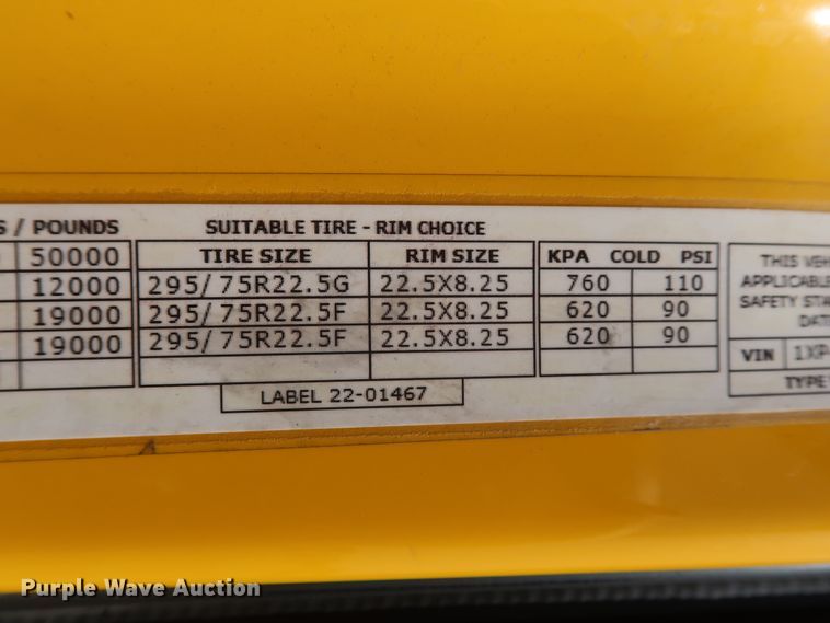 image for item HA9109 2017 Peterbilt 579  semi truck