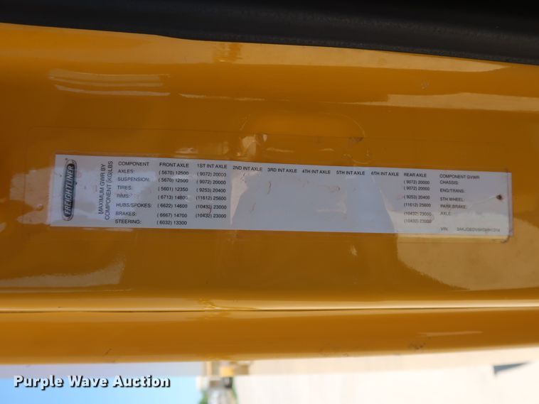 image for item HA9117 2017 Freightliner Cascadia 125  semi truck