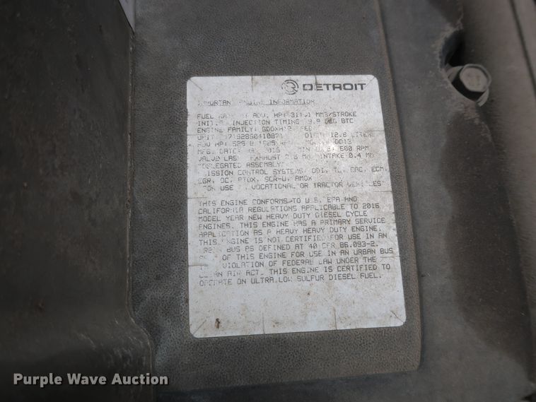 image for item HA9125 2017 Freightliner Cascadia 125  semi truck