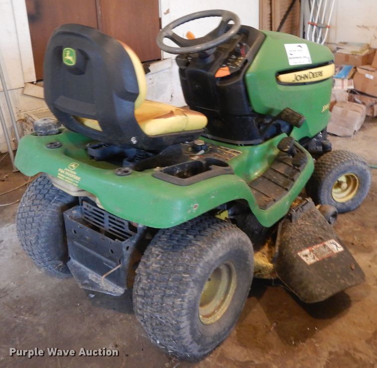 image for item DE5703 John Deere X300 lawn mower