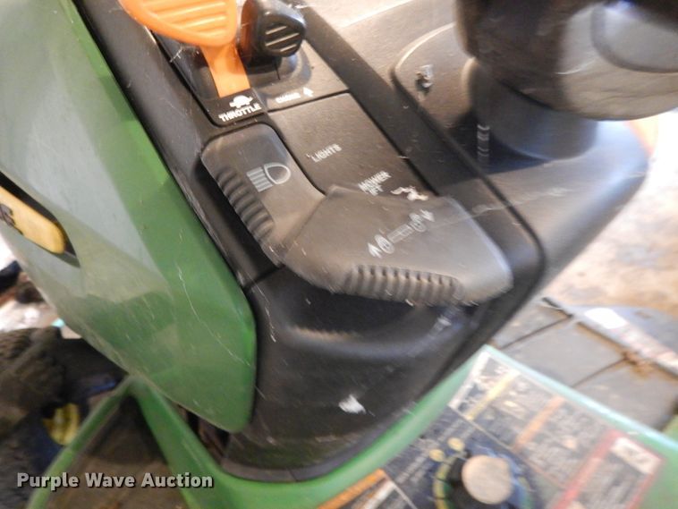 image for item DE5703 John Deere X300 lawn mower