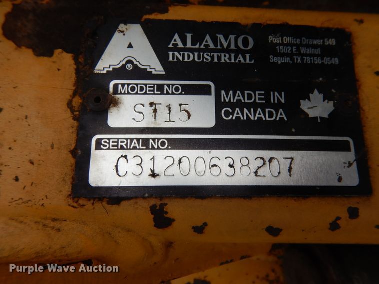 image for item DG6781 Alamo S115 batwing rotary mower