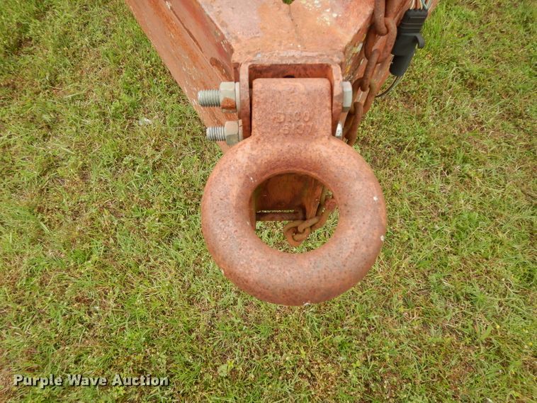 image for item DG6782 Shop built equipment trailer