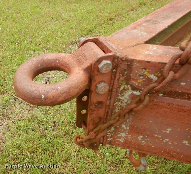 image for item DG6782 Shop built equipment trailer